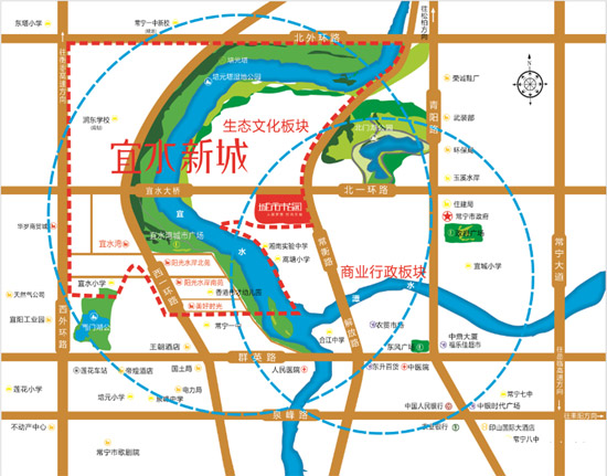 常宁宜水新城城市花园-楼盘概况